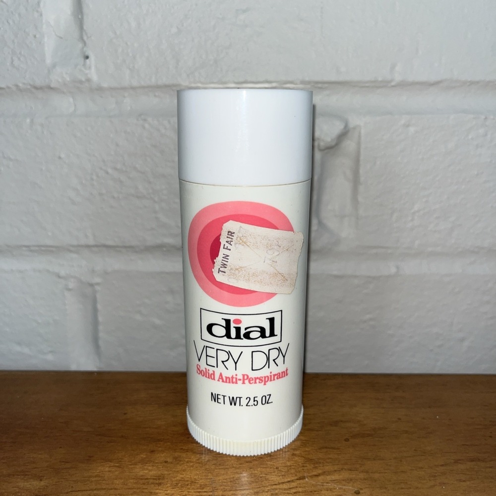 Vintage Dial Unscented‎ Very Dry Solid Antiperspirant Tube 2.5 oz